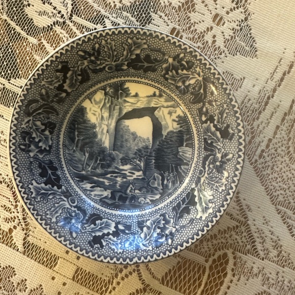 Johnson Bros. Natural Bridge Virginia berry bowl - Picture 1 of 2